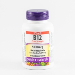 Vitamín B12 5000mcg (pod jazyk)